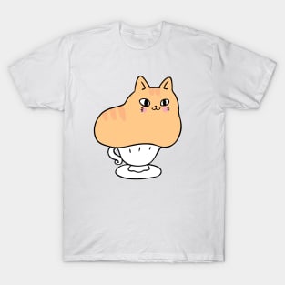 cute fat cat T-Shirt